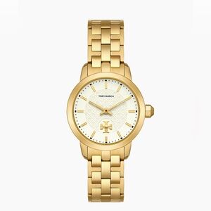 Tory Burch
Tory Goldtone Bracelet Watch/34MM